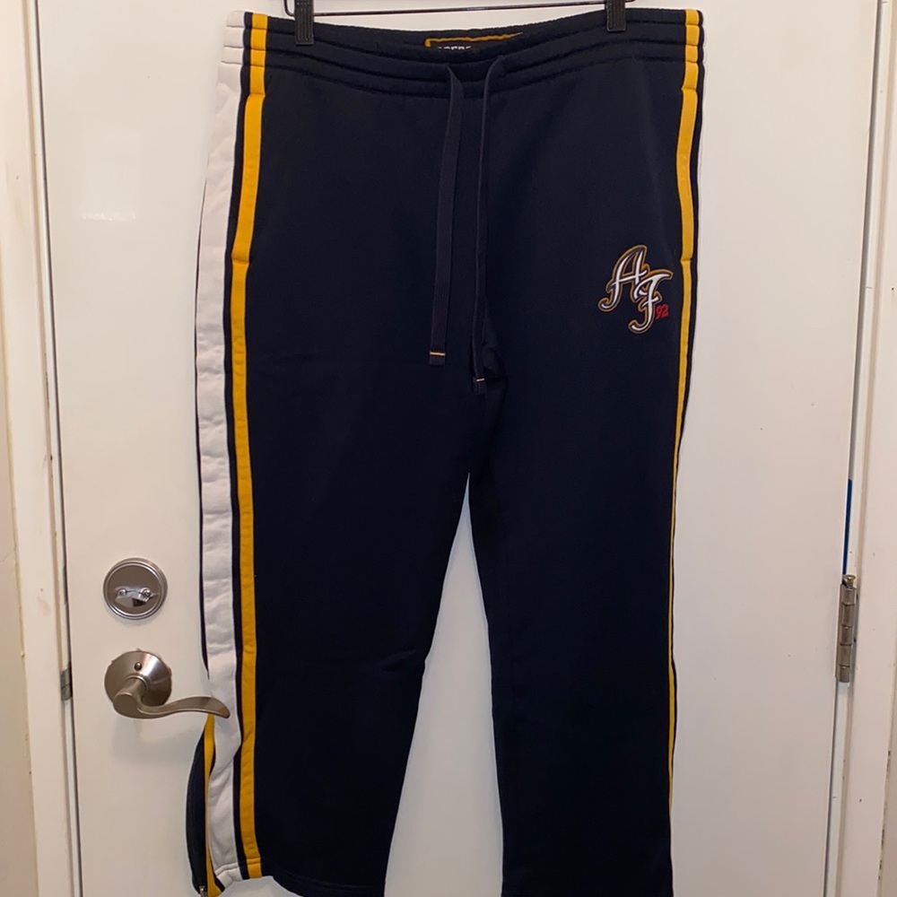 Vintage Abercrombie & Fitch Mens track pants